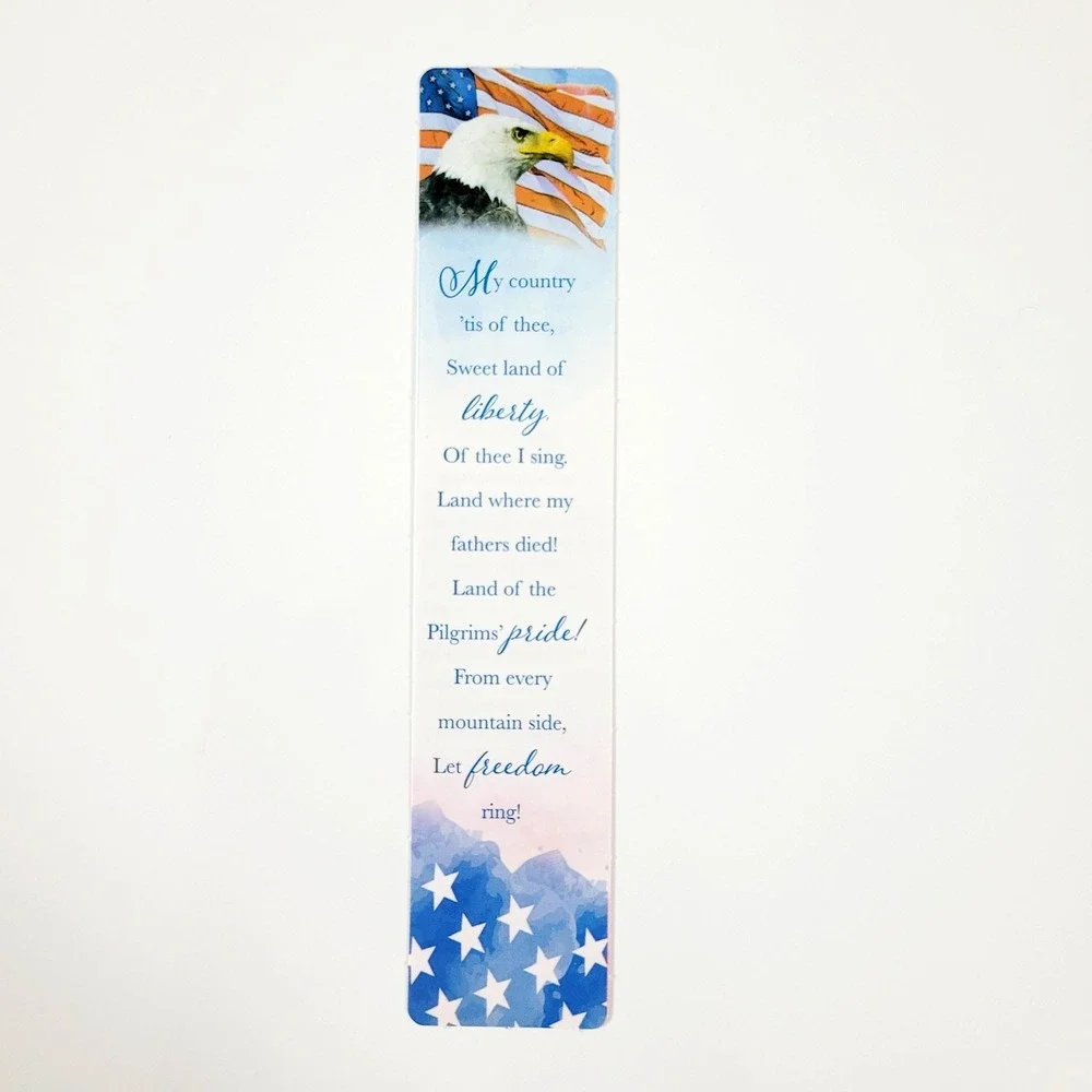 2015 America My Country Bookmark VFW Veterans Mission Vision Values- promotional